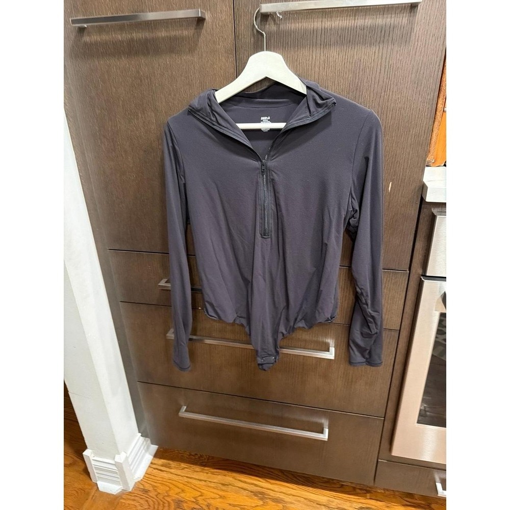 SKIMS Fits Everybody Zip Up Bodysuit 2XL